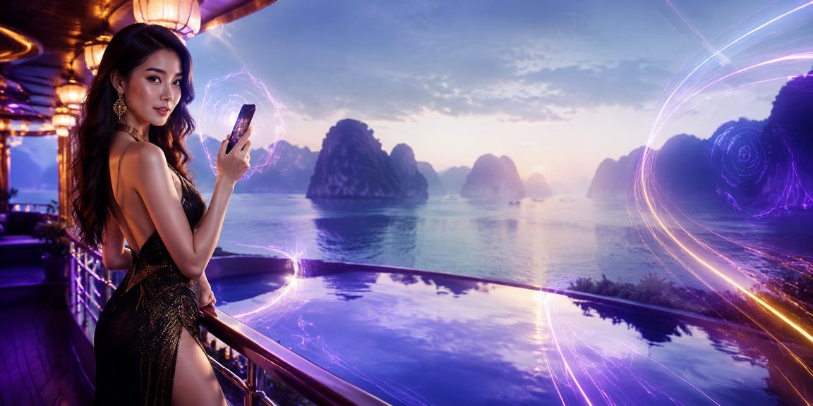 Cá cược esports neon tại Hạ Long Bay trên điện thoại